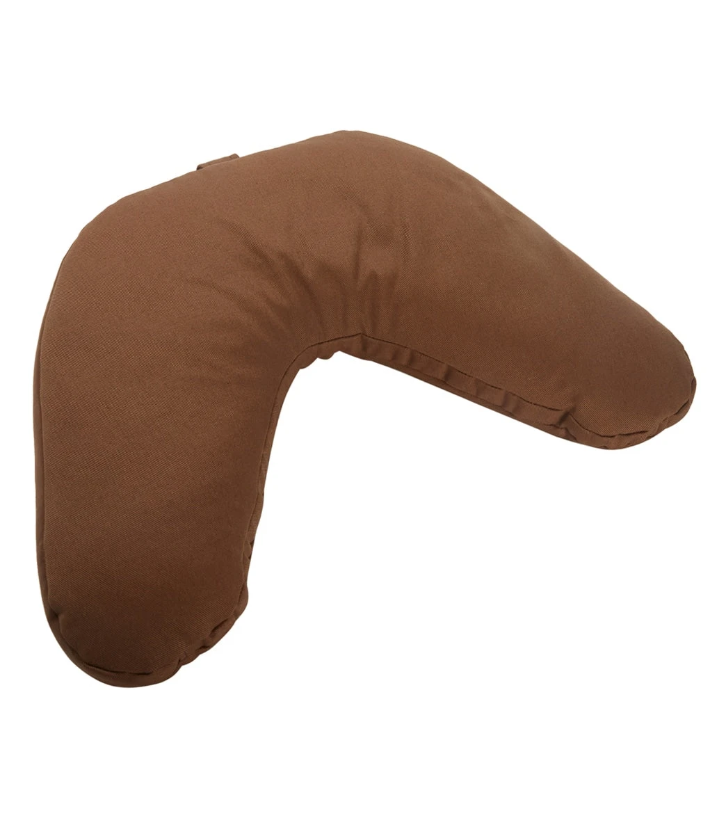 Hugger Mugger V-Shape Yoga Cushion Brown 1 Hugger Mugger V-Shape Yoga Cushion Brown