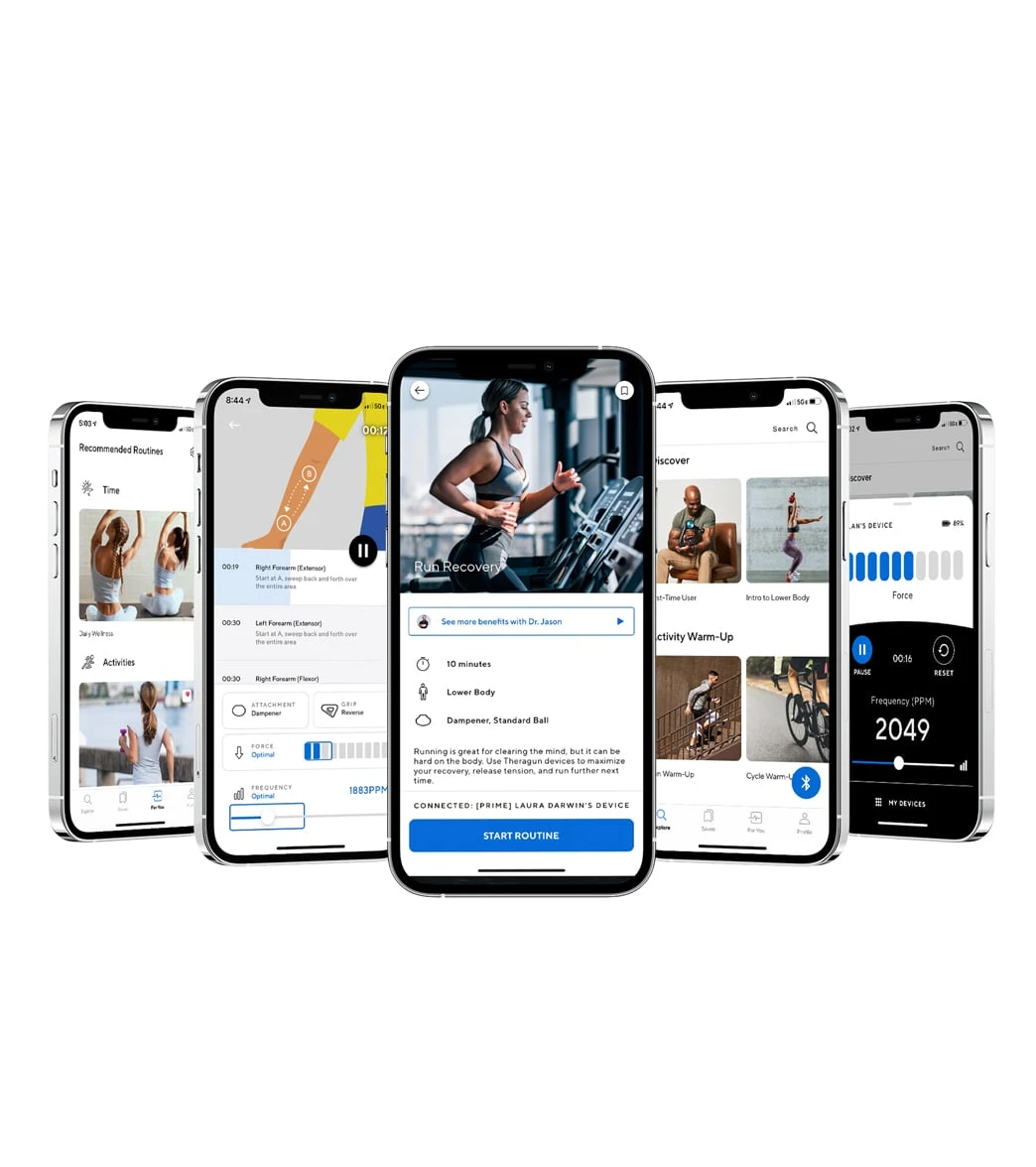 Theragun Elite™ Black/Blue 6 Theragun Elite™ Black/Blue - Image 6