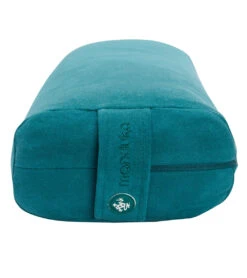 Manduka Enlight Lean Yoga Bolster Deep Sea Green