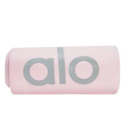 Alo Yoga Grounded No-Slip Mat Towel Powder Pink