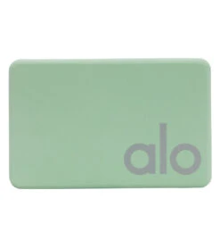 Alo Yoga Uplifting Yoga Block Honeydew/Silver