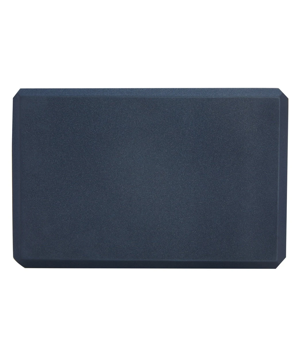 Halfmoon 3" Foam Yoga Block Ink 1 Halfmoon 3" Foam Yoga Block Ink