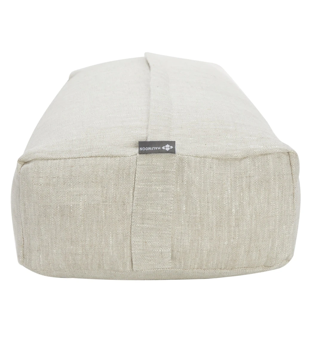 Halfmoon Linen Restorative Bolster 2 Halfmoon Linen Restorative Bolster - Image 2
