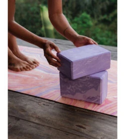 Yoga Design Lab Recycled Foam Yoga Block Lavender -EVERYDAY YOGA Sales 6851610116139 lavender 4a