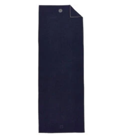 Manduka Yogitoes® Yoga Mat Towel, 71" Midnight -EVERYDAY YOGA Sales 6895580315691 midnight