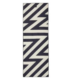 Manduka Yogitoes+ Repreve® Yoga Mat Towel, 71" -EVERYDAY YOGA Sales 6895582969899 nouveauzigzag