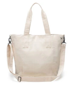 Vooray Zoey Organic Natural Cotton Tote -EVERYDAY YOGA Sales 6912260210731 naturalcotton 2a 1