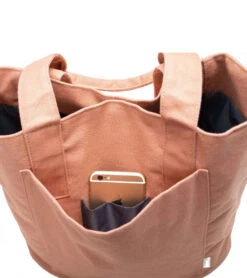 Vooray Zoey Organic Natural Cotton Tote -EVERYDAY YOGA Sales 6912260243499 terracotta 7a