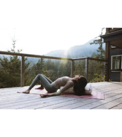 Halfmoon Corduroy Cylindrical Bolster Birch -EVERYDAY YOGA Sales 7052485296171 birch 6a