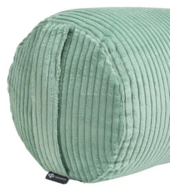 Halfmoon Corduroy Cylindrical Bolster Eucalyptus -EVERYDAY YOGA Sales 7052485361707 eucalyptus 3a 1