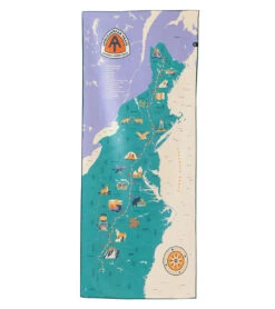 Nomadix Original Towel Appalachian Trail Map -EVERYDAY YOGA Sales 7055203991595 appalachiantrailmap