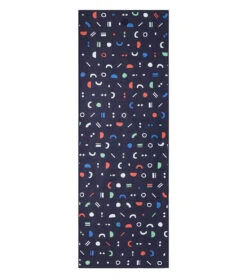 Manduka Yogitoes+ Repreve® Yoga Mat Towel, 71" Symbols -EVERYDAY YOGA Sales 7083040833579 symbols