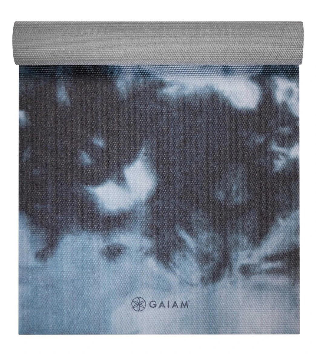 Gaiam 6mm Premium Yoga Mat Metro Lagoon Tie Dye 2 Gaiam 6mm Premium Yoga Mat Metro Lagoon Tie Dye - Image 2