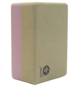 Manduka Recycled Foam Yoga Block Elderberry/Rock -EVERYDAY YOGA Sales 7106180415531 elderberryrock 3a