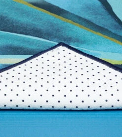 Manduka Yogitoes® Yoga Mat Towel, 71" Emerald Enlightenment